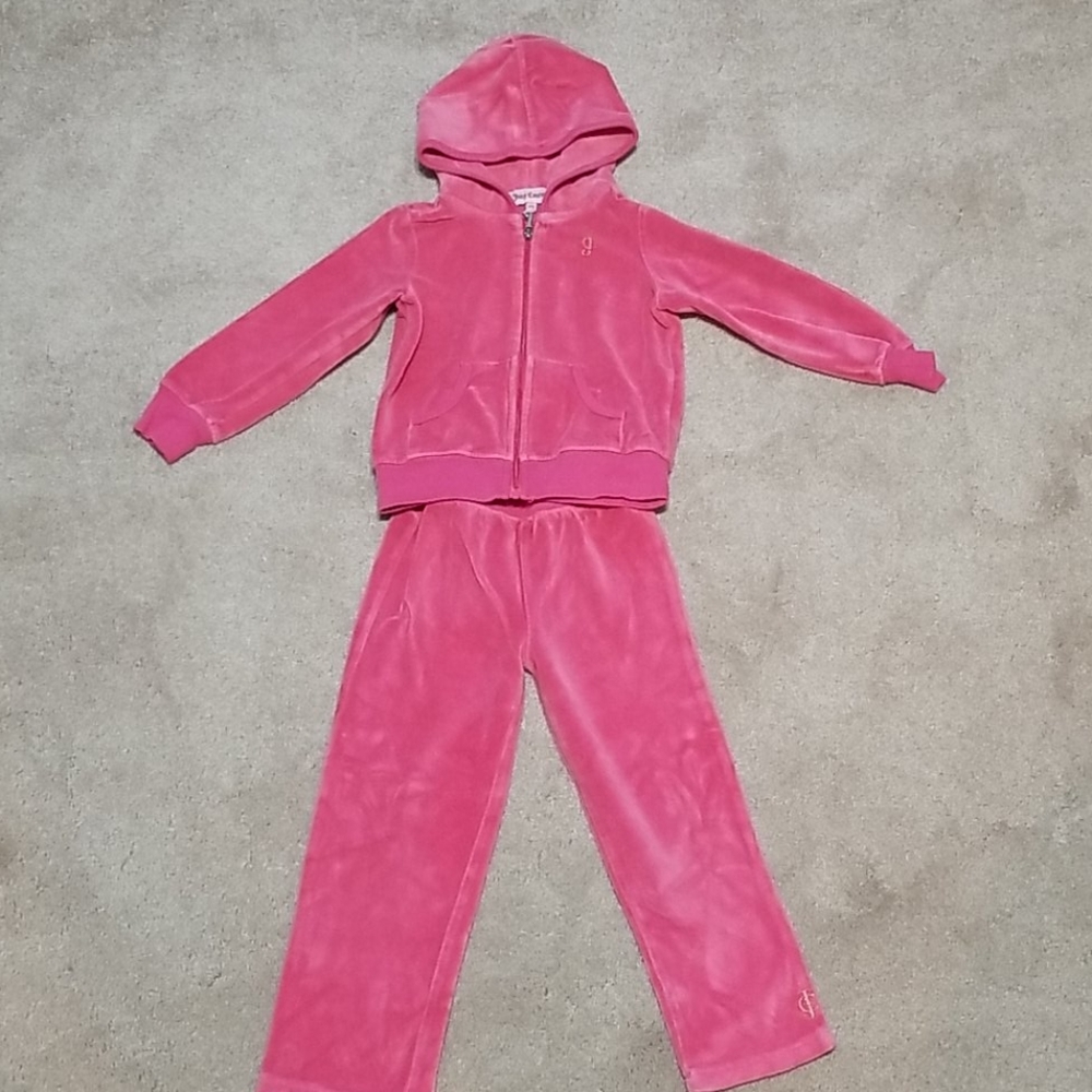 Juicy Couture Pink Sweatsuit Set